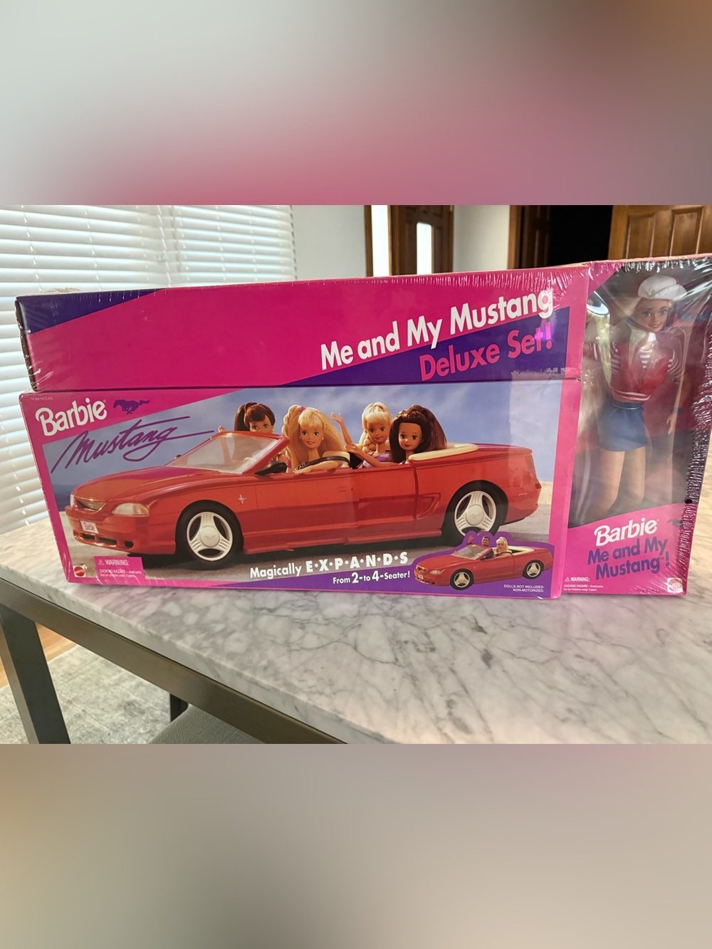 Barbie Me and My Mustang Deluxe Set - Red
